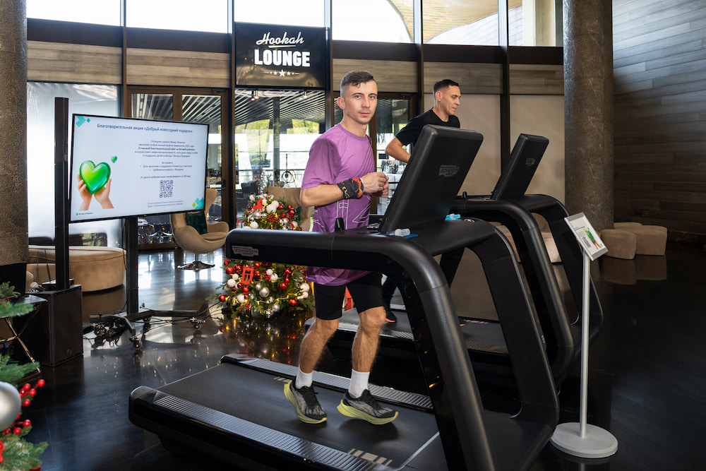 Рекордный 25-часовой благотворительный забег прошел на курорте Сбера “Мрия”